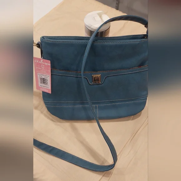 Stone Mountain Accessories Blue Crossbody Bag - Picture 1 of 8